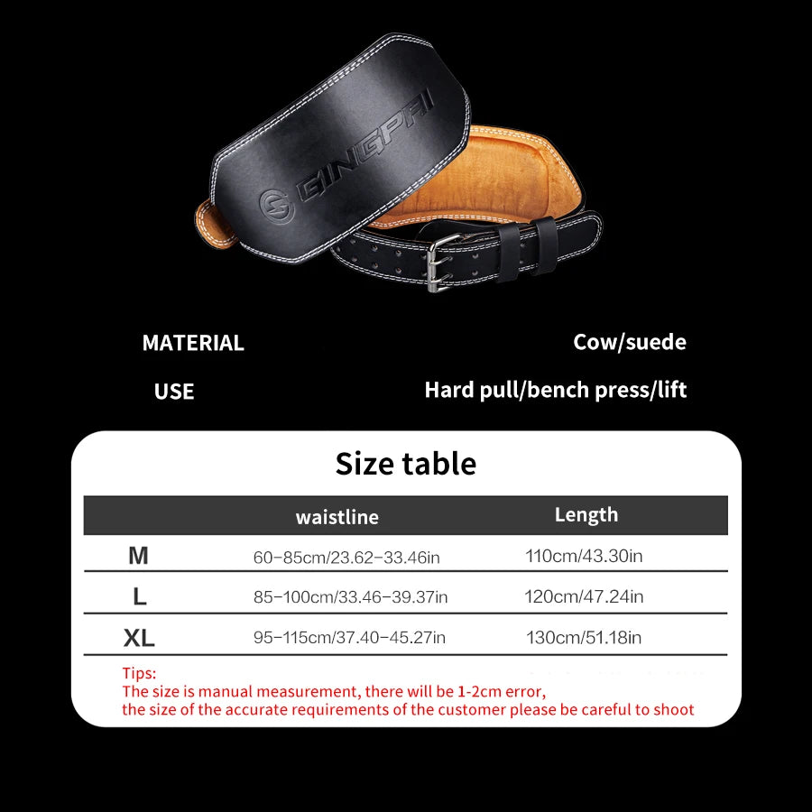 Ceinture de Musculation Pro – Support Lombaire 15cm