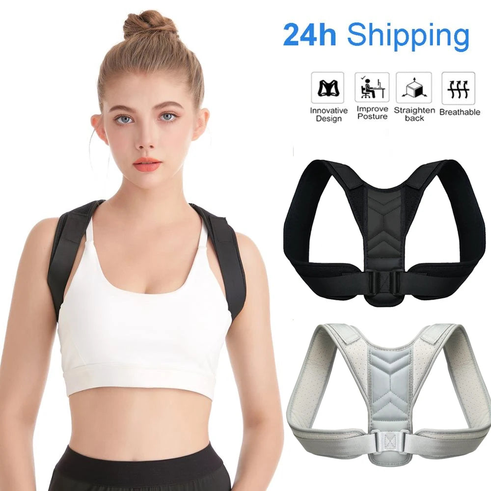 Correcteur de Posture Dorsale Ajustable – Homme & Femme