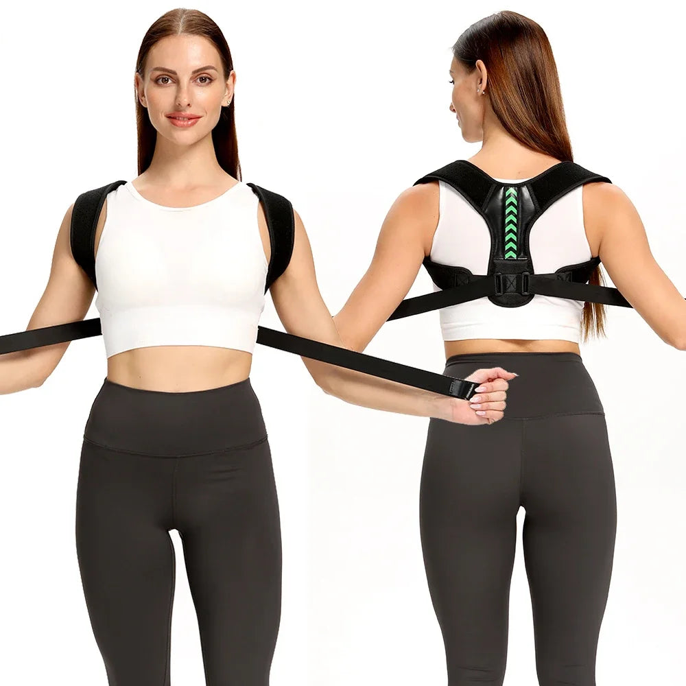 STAWIN Correcteur de Posture Réglable – Soutien Dos, Épaules et Nuque, Sport et Usage Quotidien