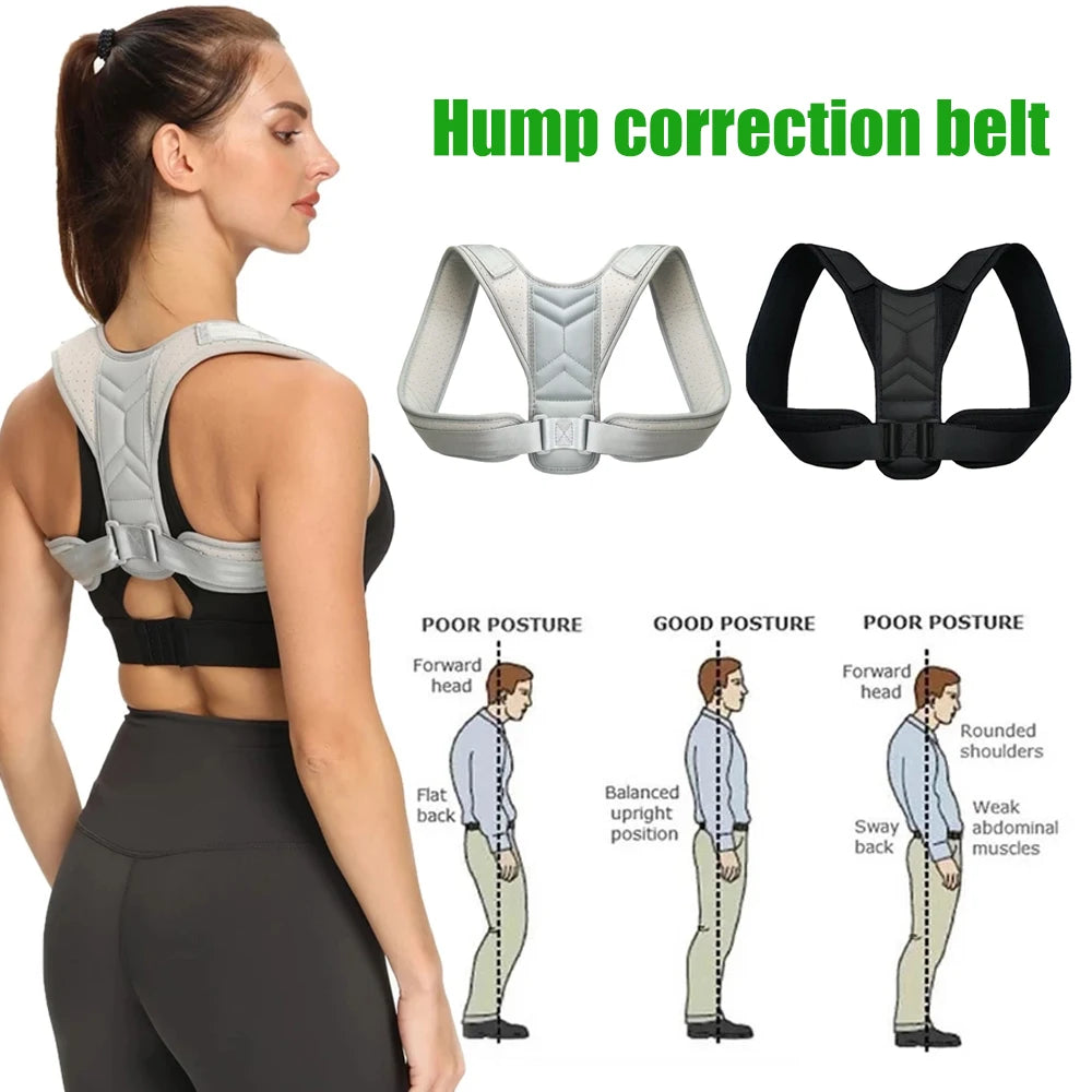 Correcteur de Posture Dorsale Ajustable – Homme & Femme